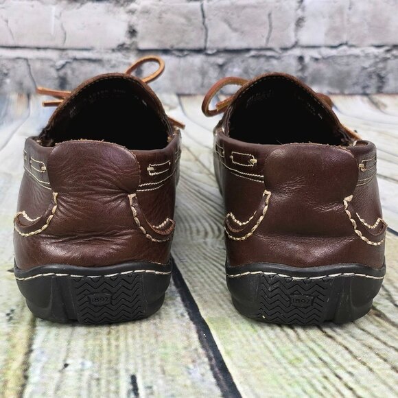 Florsheim Comfortech Men's Shoes 9.5 M Brown Slip-On Driving Loafer Moccasins - Picture 5 of 9